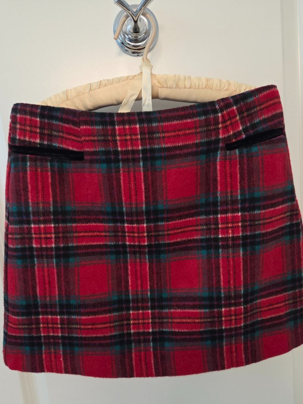 copper key plaid skirt M